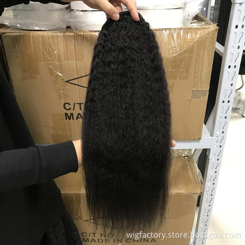 100 human hair drawstring ponytail, kinky straight drawstring ponytail human hair, drawstring ponytail for black women